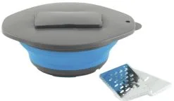 Outwell Collaps Bowl & Lid W/Grater - RED -Cheap Awning Store 15510 3