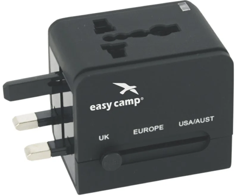 Easy Camp Universal Travel Adaptor - Each 1 Easy Camp Universal Travel Adaptor - Each