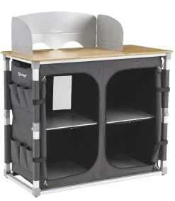 Outwell Padres XL Kitchen Table W/ Bamboo TableTop - Each