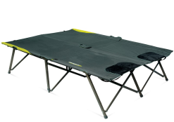 ZEMPIRE Twin Speedy Bed - Charcoal/Pistachio