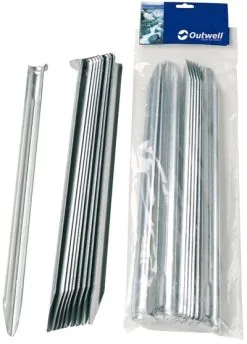 Outwell Halfround U Peg Pack - 18cm -Cheap Awning Store 187 2
