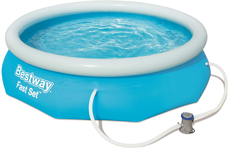 Bestway 10' X 30'' Fast Set Pool + Filter Pump Set - Each 1 Bestway 10' X 30'' Fast Set Pool + Filter Pump Set - Each