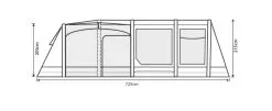 Outdoor Revolution Airedale 6.0SE Air Tent Package Deal 2023 - Each -Cheap Awning Store 20689 3