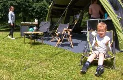 ZEMPIRE Frontrow Chair - Green/Charcoal Stripe -Cheap Awning Store 21412 5