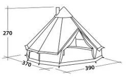 Robens Klondike Tipi Tent 2023 - Each 14 Robens Klondike Tipi Tent 2023 - Each -Cheap Awning Store 21499 4