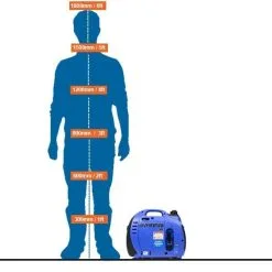 Hyundai 1000W Portable Petrol Inverter Generator -Cheap Awning Store 21780 7