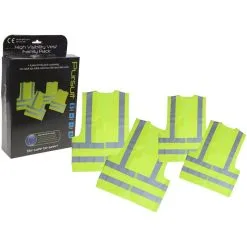 Summit High Visibility Safety Vests - Family Pack 2018 - Each