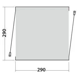 Easy Camp Daytent 2023 - Grey -Cheap Awning Store 22743 5