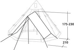 Robens Universal Porch Tarp - Each 6 Robens Universal Porch Tarp - Each -Cheap Awning Store 23011 2