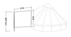 Robens Universal Porch Tarp - Each 7 Robens Universal Porch Tarp - Each -Cheap Awning Store 23011 3