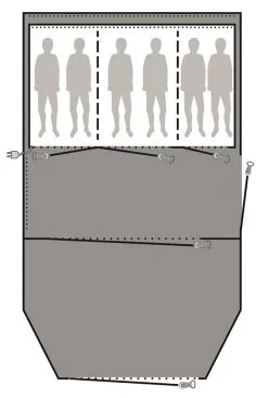 Outwell Collingwood 6 Footprint Groundsheet 2020 - Each 3 Outwell Collingwood 6 Footprint Groundsheet 2020 - Each -Cheap Awning Store 23184 1
