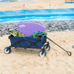 Yello Foldable Beach Trolley -Cheap Awning Store 23486 2