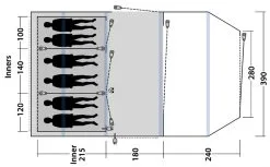 Outwell Parkdale 6PA Air Tent Package Deal 2023 -Cheap Awning Store 25498 2