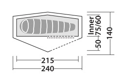 Robens Starlight 1 Tent 2023 - Each 2 Robens Starlight 1 Tent 2023 - Each - Image 2