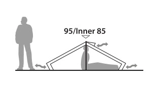 Robens Starlight 1 Tent 2023 - Each 4 Robens Starlight 1 Tent 2023 - Each - Image 4