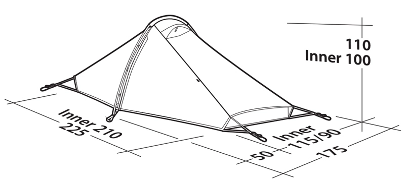 Robens Starlight 2 Tent 2023 - Each 3 Robens Starlight 2 Tent 2023 - Each - Image 3