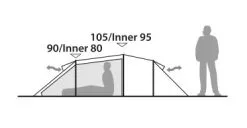 Robens Voyager 2EX Tent 2023 - Each -Cheap Awning Store 25774 3