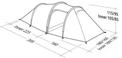 Robens Voyager 3EX Tent 2023 - Each -Cheap Awning Store 25775 3