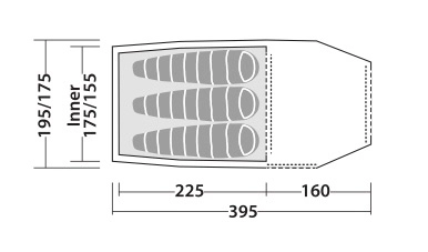 Robens Voyager Versa 3 Tent 2023 - Each 5 Robens Voyager Versa 3 Tent 2023 - Each - Image 5