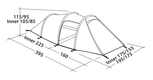 Robens Voyager Versa 3 Tent 2023 - Each 6 Robens Voyager Versa 3 Tent 2023 - Each - Image 6