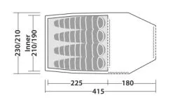 Robens Voyager Versa 4 Tent 2023 - Each -Cheap Awning Store 25779 2