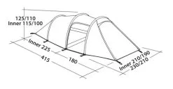 Robens Voyager Versa 4 Tent 2023 - Each -Cheap Awning Store 25779 3