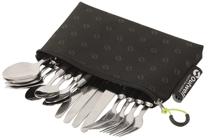 Outwell Pouch Cutlery Set - Each 1 Outwell Pouch Cutlery Set - Each