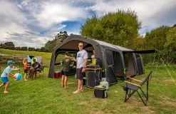 ZEMPIRE Fortress V2 Canvas Air Tent - Charcoal -Cheap Awning Store 25981 17