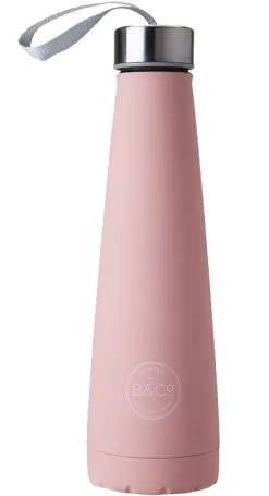 B&CO Conical Bottle 450ml Rubberised - Duck Egg -Cheap Awning Store 26045 2