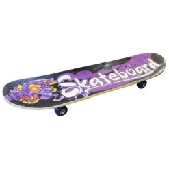 PMS 17" Retro Wooden Children's Skateboard