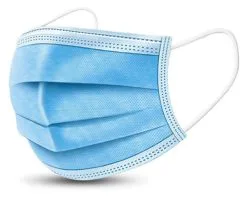 Emergency 10 Pack 3 Ply Surgical Face Masks - Pack Of 10
