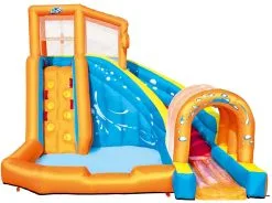 H20Go! Hurricane Tunnel Blast Mega Inflatable Water Park
