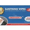 Emergency 50 Pack Sanitizing Wipe - 50 Pack