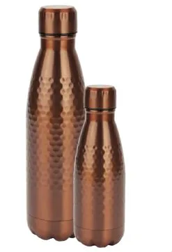 B&CO Honeycomb Double Walled Thermal Flask - 500ml - White