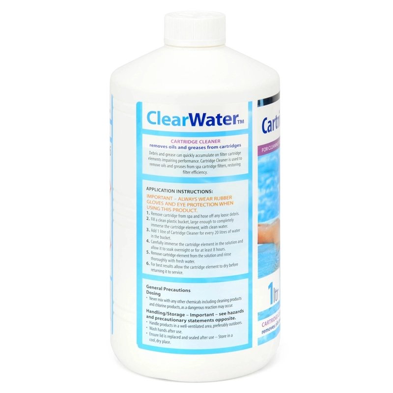 Clearwater 1 Litre Filter Cleaner 2 Clearwater 1 Litre Filter Cleaner - Image 2