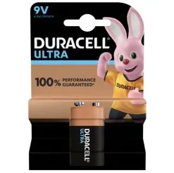 Duracell 9v Battery - Ultra Power - Each