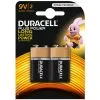 Duracell 9v 2pk Batteries - Plus Power - Each