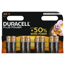 Duracell AA 8pk Batteries - Plus Power - Each