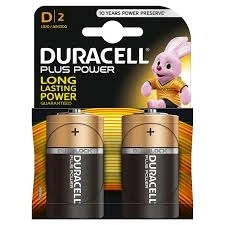 Duracell D 2pk Batteries - Plus Power - Each