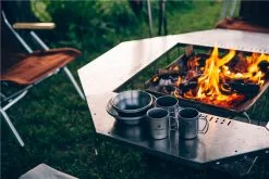 Snow Peak Titanium Double Wall Cup 220 - Each -Cheap Awning Store 30272 2