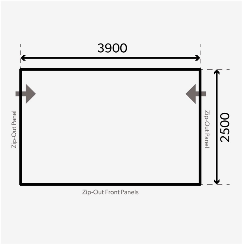 Dometic Rally Air Pro 390 Caravan Awning 2023 - S / 235-265cm 4 Dometic Rally Air Pro 390 Caravan Awning 2023 - S / 235-265cm - Image 4