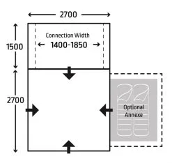 Kampa Cross Air Tailgater Drive Away Awning 2023 -Cheap Awning Store 30488 3