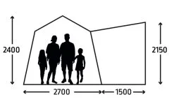 Kampa Cross Air Tailgater Drive Away Awning 2023 -Cheap Awning Store 30488 4