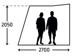 Kampa Trip AIR Drive Away Awning 2023 -Cheap Awning Store 30493 8