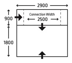 Kampa Trip AIR Drive Away Awning 2023 -Cheap Awning Store 30493 9