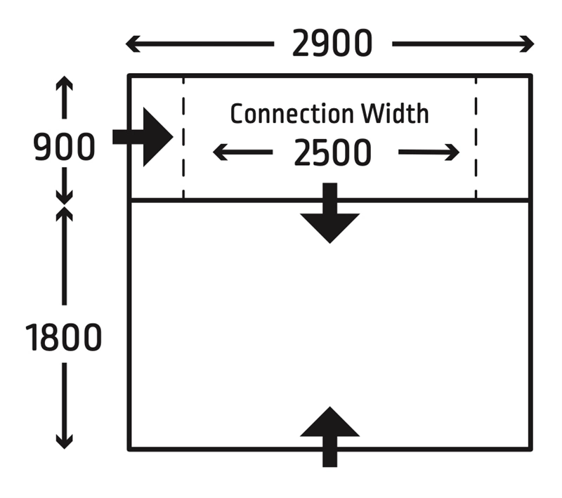 Kampa Trip Drive Away Awning 2023 8 Kampa Trip Drive Away Awning 2023 - Image 8
