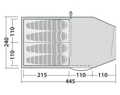 Robens Double Dreamer TC 4 Tent 2022 - Each -Cheap Awning Store 30544 5