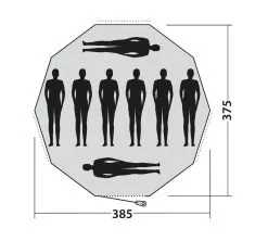 Easy Camp Moonlight Tipi Tent 2023 - Each -Cheap Awning Store 30559 17