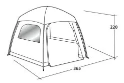Easy Camp Moonlight Yurt Tent 2023 - Each -Cheap Awning Store 30560 5