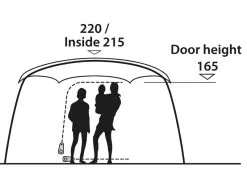 Easy Camp Moonlight Yurt Tent 2023 - Each -Cheap Awning Store 30560 6